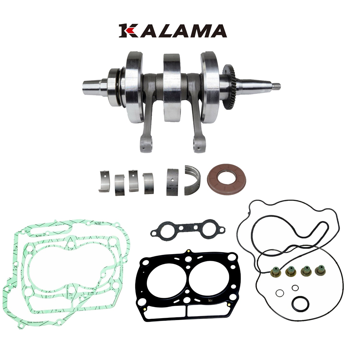 Rebuild Engine Kit Sportsman X2 700 Crank shaft Oil Seal Bushing Bearing Gasket