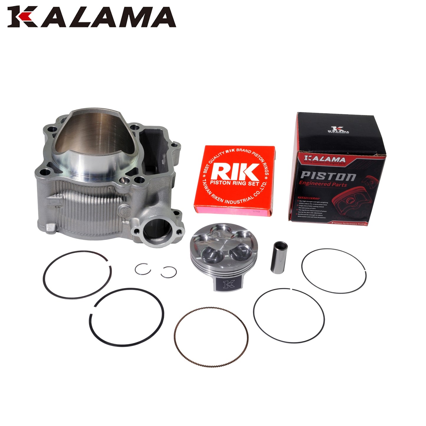 Kalama Stock Bore Cylinder Piston Gasket Set for Yamaha YZ250F YZ 250F 2005~2013 Top End Rebuild Kit