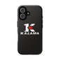 Kalama Logo Tough Phone Case — Glossy Black Protective Case
