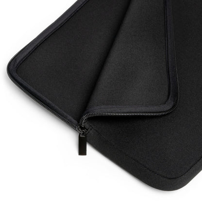 Motocross Dirt Bike Laptop Sleeve — Yellow Racing 927 Design