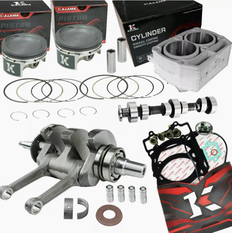 FIT RZR RANGER SPORTSMAN 800 +2MM ENGINE REBUILD KIT +2.4MM STROKER CRANKSHAFT