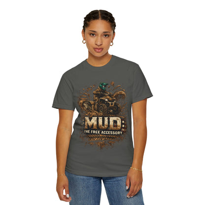 Mud: The Free Accessory ATV T-Shirt — Off-Road Rider Tee
