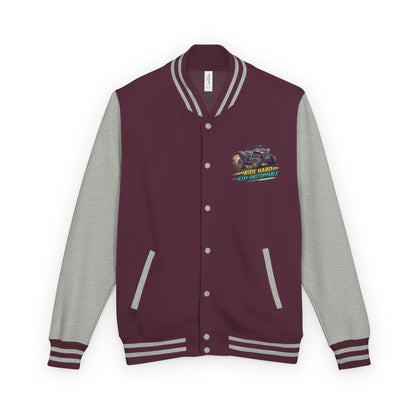 Letterman Jacket — Vintage Racecar Team Varsity Jacket