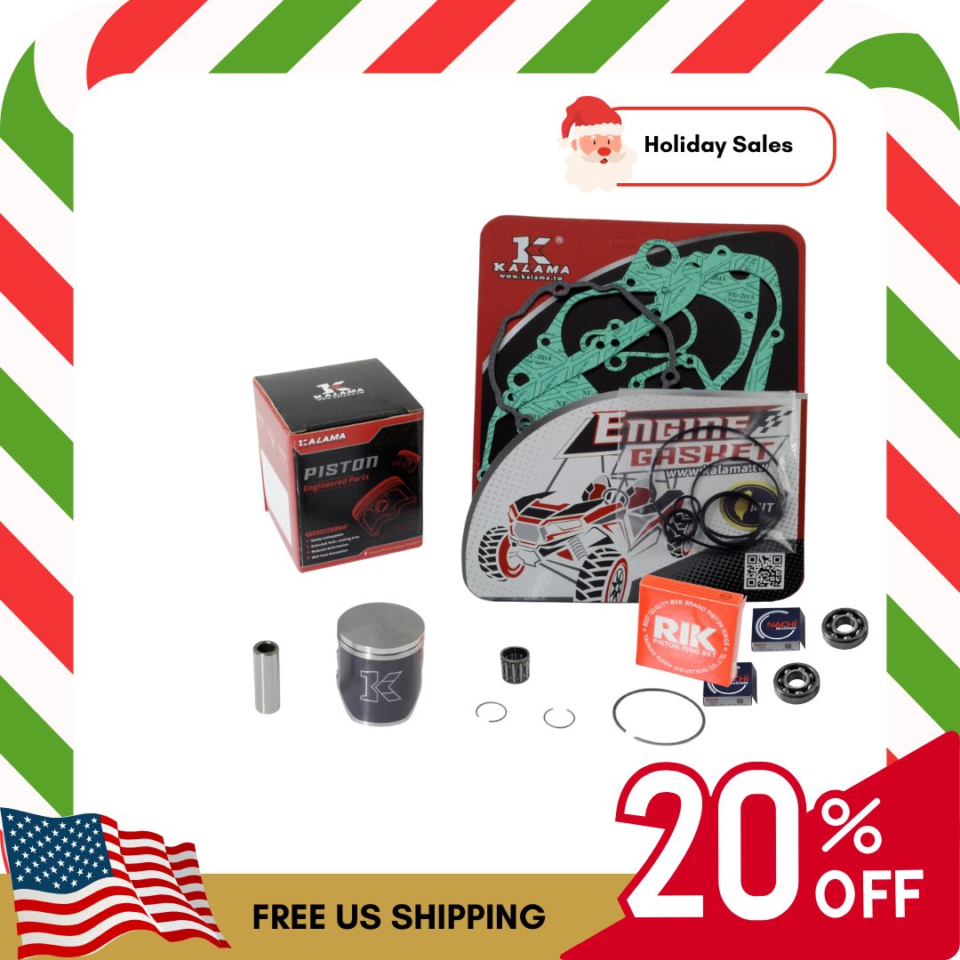 Limited Time Sale Kalama Piston Kit for Suzuki RM 85 02~23 with Complete Engine Gasket Set