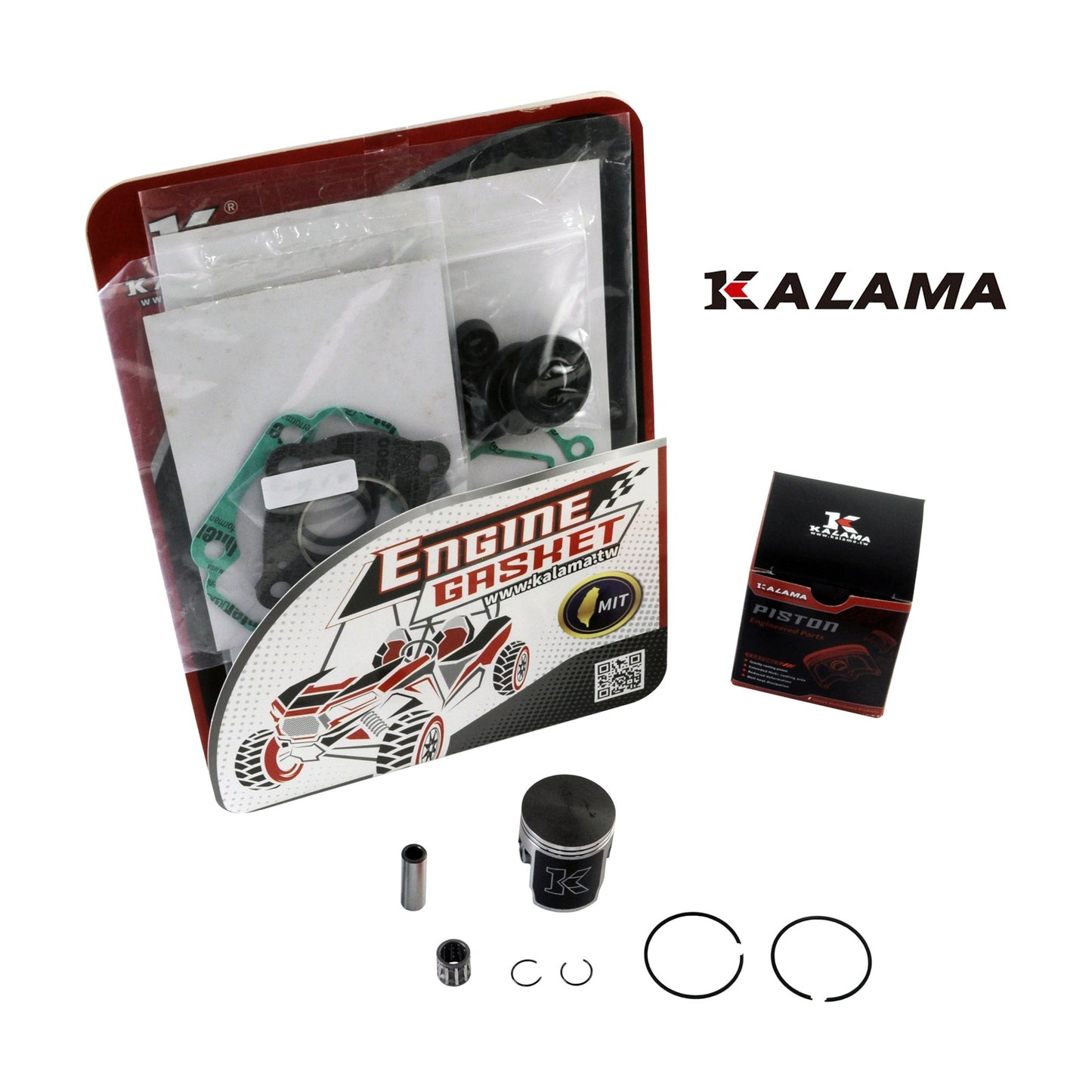 Limited Time Sales For Kawasaki KX 60 Piston Kit NRB Gasket Set 1986~2003