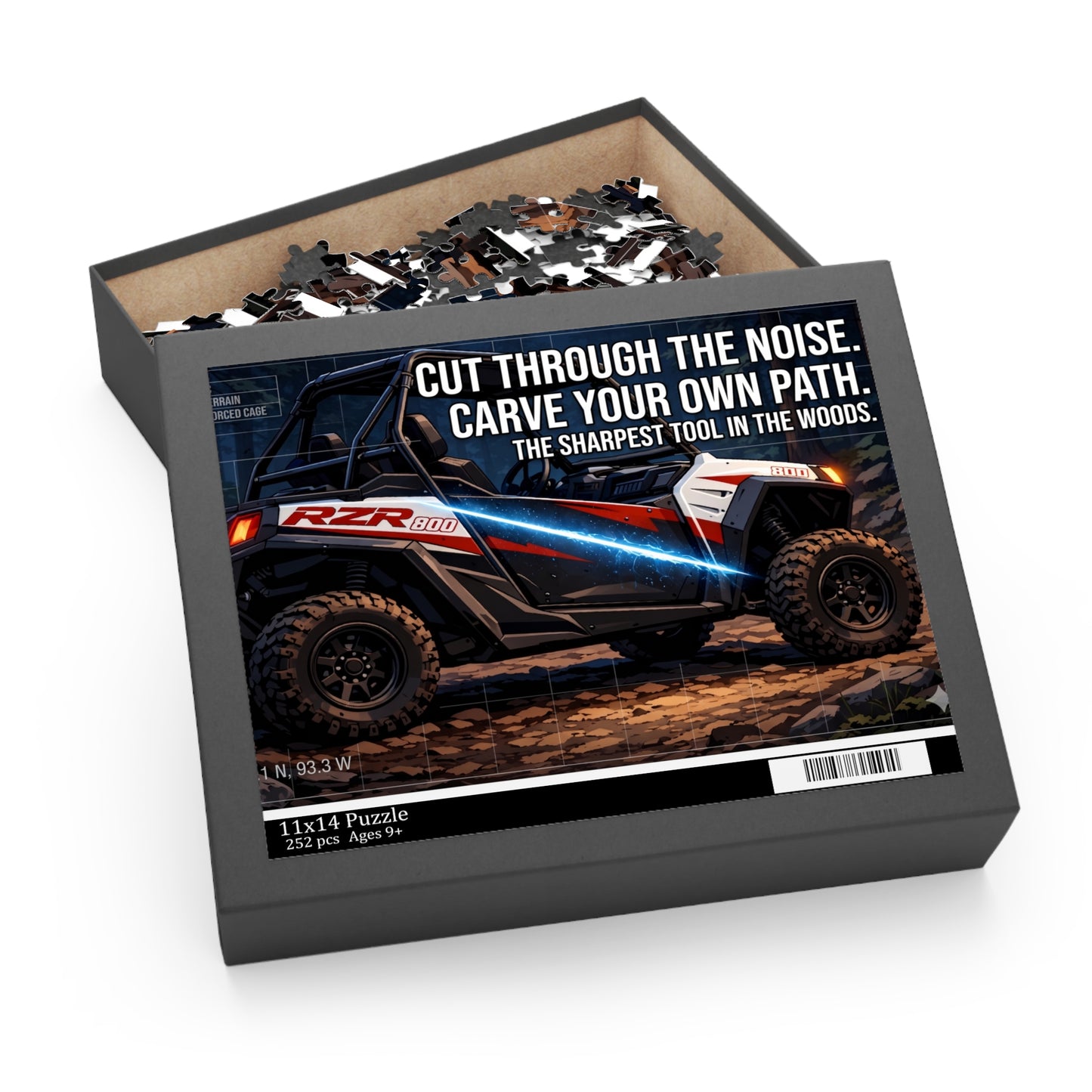 Off‑Road UTV Puzzle – "Cut Through the Noise, Carve Your Own Path" (120/252/500pc)