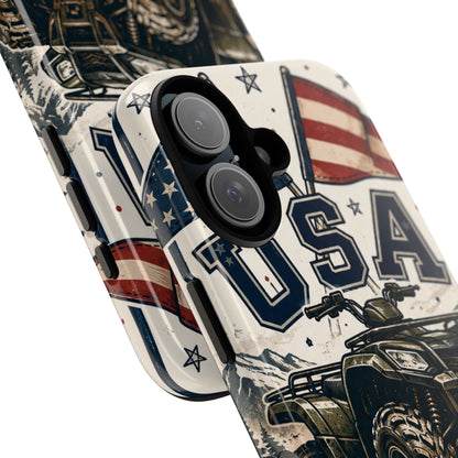 USA 250 Year ATV Phone Case — Patriotic 1776–2026 Off-Road Protective Cover