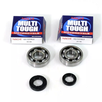 Engine Rebuild kit for Honda CR85R 05-07 CrankShaft Main Bearing Gasket Piston