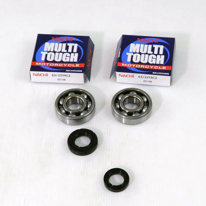 Engine Rebuild kit for Honda CR85R 05-07 CrankShaft Main Bearing Gasket Piston