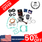 Engine Rebuild Kit for Yamaha Blaster 200 1988~2006, Crankshaft, Main Bearings, Oil Seals, Piston Kit, Engine Gasket Set
