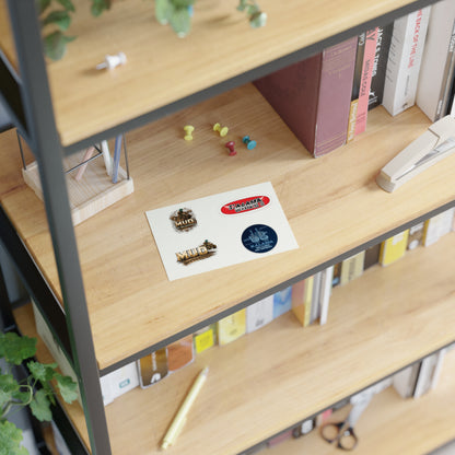 KALAMA WORKS Off-Road Decal Set — Blueprint & Mud Graphics, 4-Pack ATV Stickers