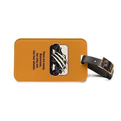 Wolverine Truck Luggage Tag — "There are many Wolverines, but only one has four wheels"