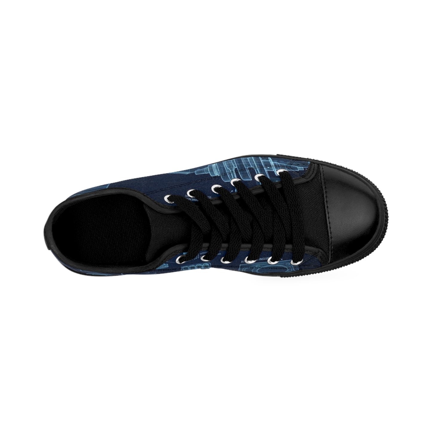 Blueprint Tech Graphic Sneakers — Men's Casual Low-Top Shoes