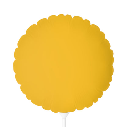 Kalama Easter Club Metallic Bunny 11" Balloon-Yellow