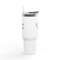40oz Insulated Travel Mug — 'Mud: The Free Accessory' Off-Road Cooler Tumbler