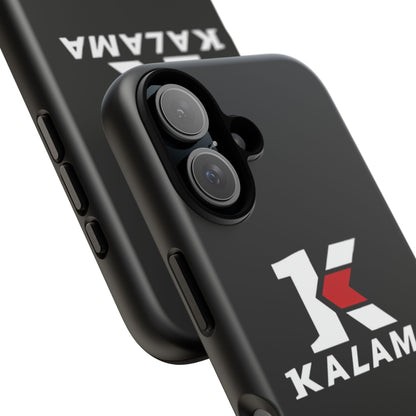 Kalama Logo Tough Phone Case — Glossy Black Protective Case