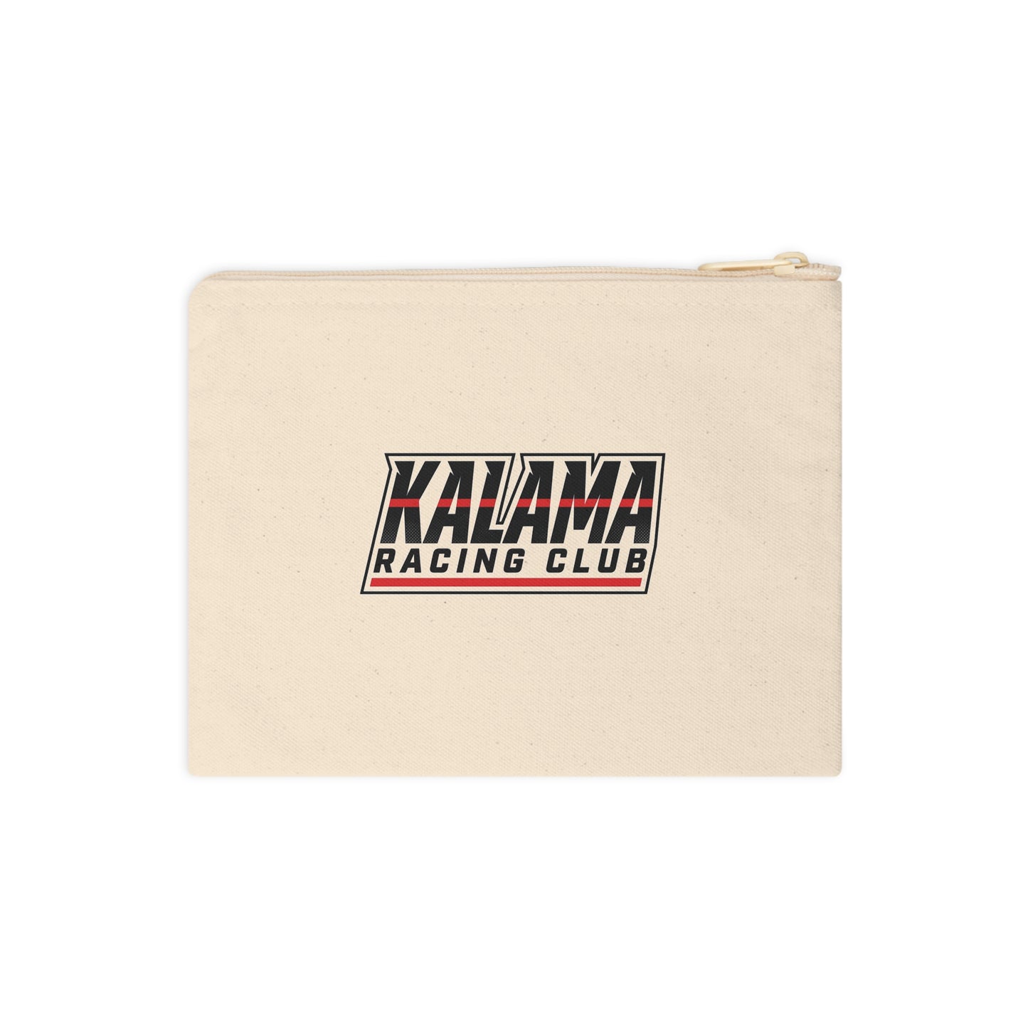 Kalama Racing Club Zipper Pouch — Motorsport Accessory Wristlet