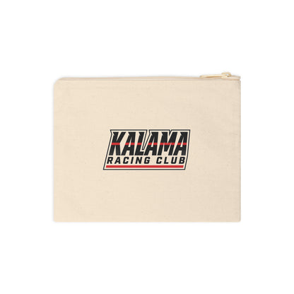 Kalama Racing Club Zipper Pouch — Motorsport Accessory Wristlet