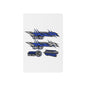 RZR 570 Racing Decal Temporary Tattoos – Blue Racing Stripes & Logos