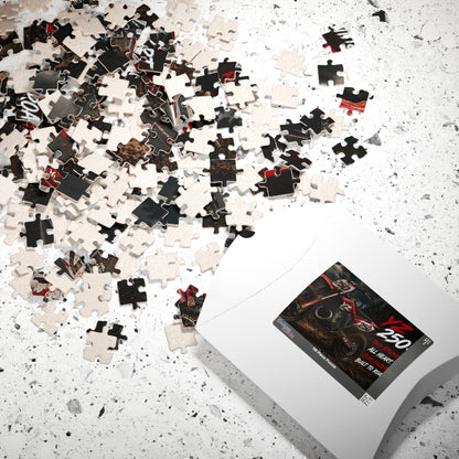 YZ 250 Dirt Bike Puzzle — 110/252/520/1014-Piece Moto Jigsaw