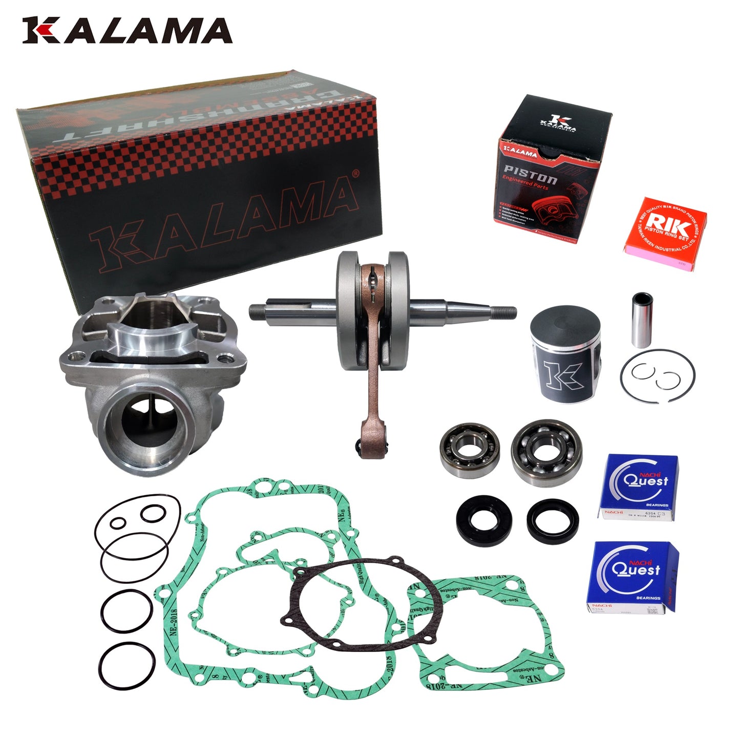 FOR YAMAHA YZ85 YZ 85 ENGINE REBUILD KIT CRANKSHAFT, CYLINDER, PISTON 2002-18