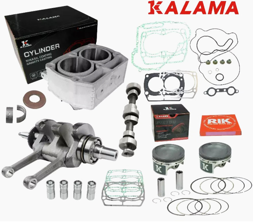 FIT RZR RANGER SPORTSMAN 800 +2MM ENGINE REBUILD KIT +2.4MM STROKER CRANKSHAFT