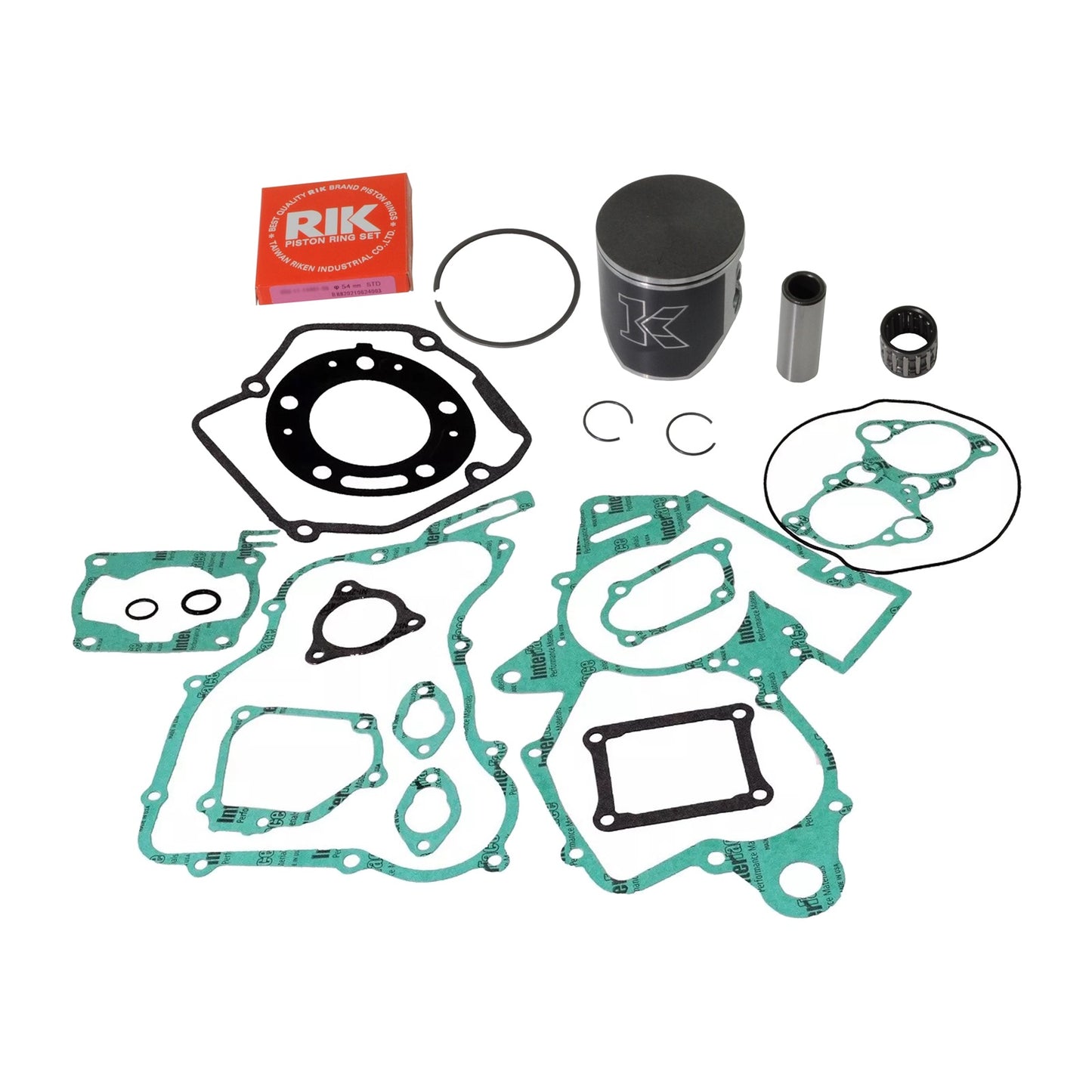 KALAMA Top End Piston, Engine Gasket Set for Honda CR125R 1992-1998 W/ a NRB