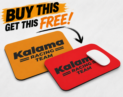 Kalama Racing Team Mouse Pad — Buy One Get One Free Retro Motorsport Desk Mat