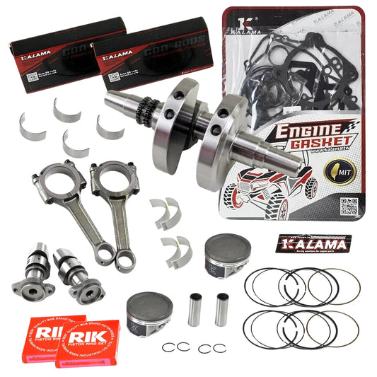 ENGINE REBUILD KIT FOR KAWASAKI BRUTE FORCE KVF 750 12~20 CAM CRANK SHAFT PISTON