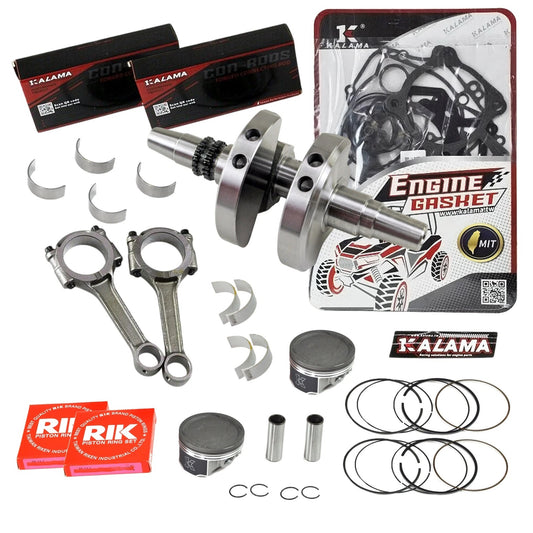 Crankshaft, Piston, Ring, ConRod, Gasket to Kawasaki Brute Force 750 12~20