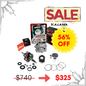 Engine Rebuild Kit for Yamaha Grizzly 700 W/ Main Bearing & Oil Seal Kit 08~13