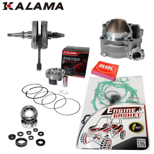 Engine Rebuild Kit for Yamaha YZ250F Crankshaft Main Bearings Cylinder Forged Piston Gasket Oil Seal 2005~2013