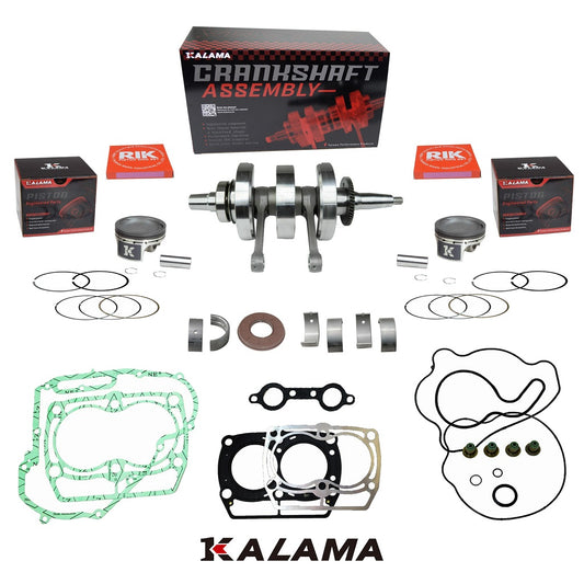 For Polaris RZR Ranger Sportsman 800 Engine Rebuild Kit Crankshaft Gasket Piston