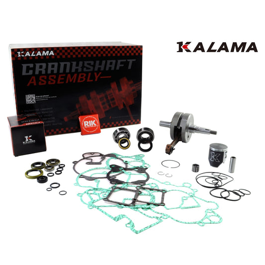 KALAMA Engine Rebuild Kit for KTM 85SX 85 SX Crankshaft Main Bearing Piston Gasket Oil Seal 2004~2012