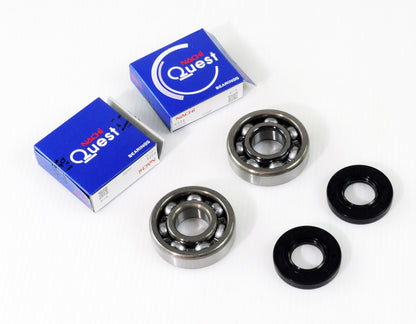 Engine Rebuild Kit for Kawasaki KX85 Crankshaft Main Bearing Piston Gasket 06~13