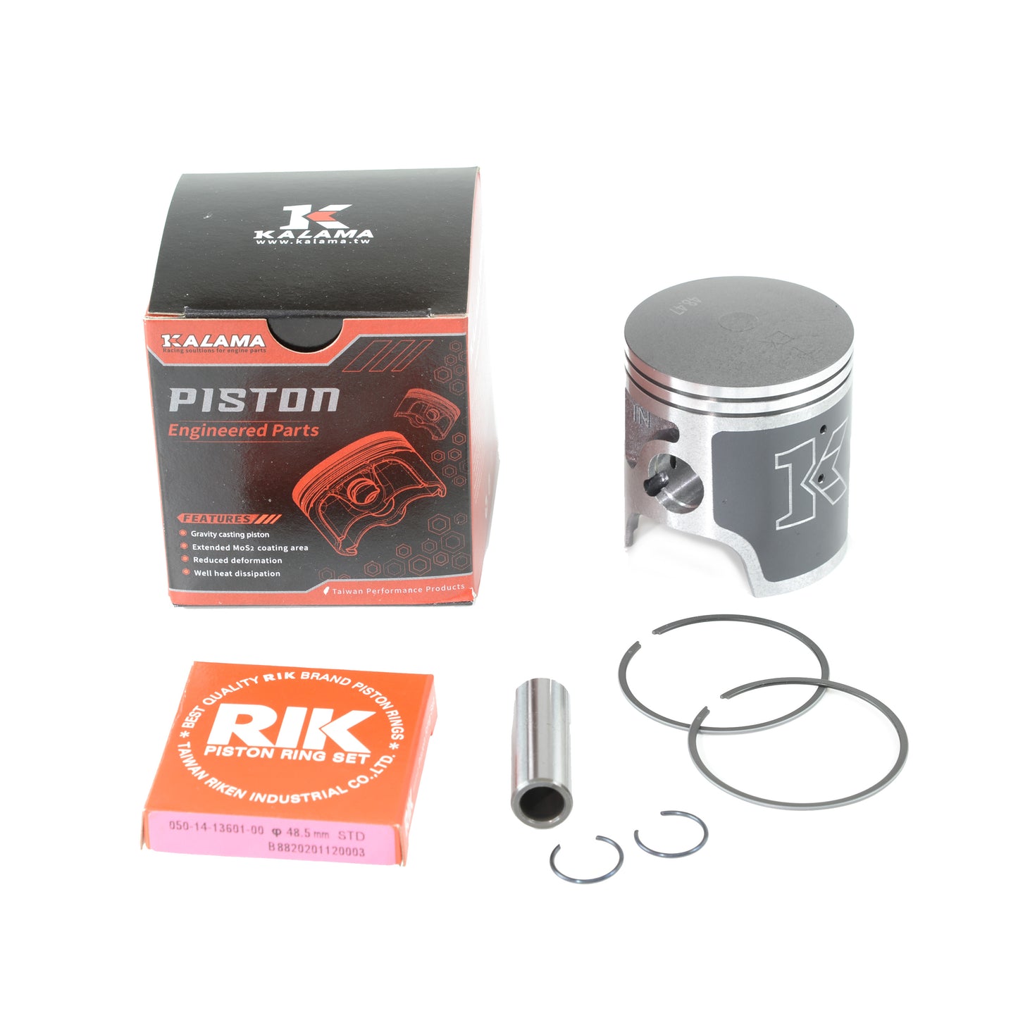 Engine Rebuild Kit for Kawasaki KX85 Crankshaft Main Bearing Piston Gasket 06~13