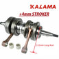 Crankshaft for Yamaha Banshee YFZ 350 +4mm Stroker w/ 115mm long rod 1987-2006