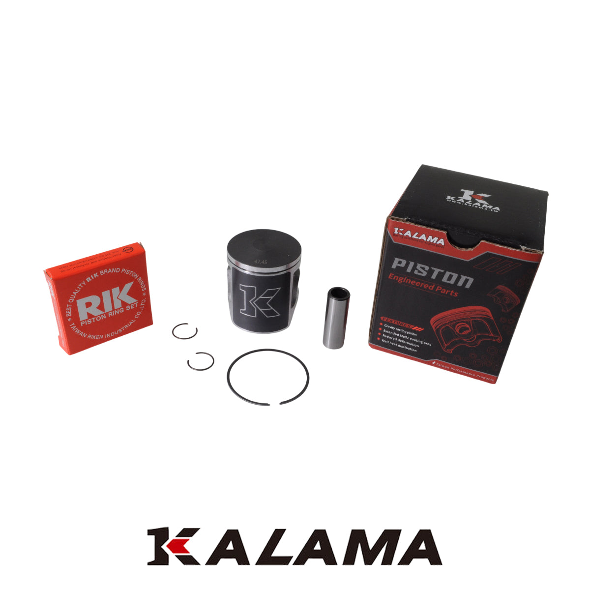 Kalama 47.47mm Piston Kit for Yamaha YZ85 YZ 85 2002~2023