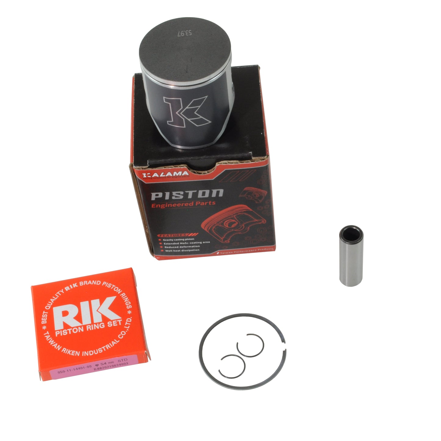 KALAMA 53.97MM Piston Kit for CR125R 1992-2003