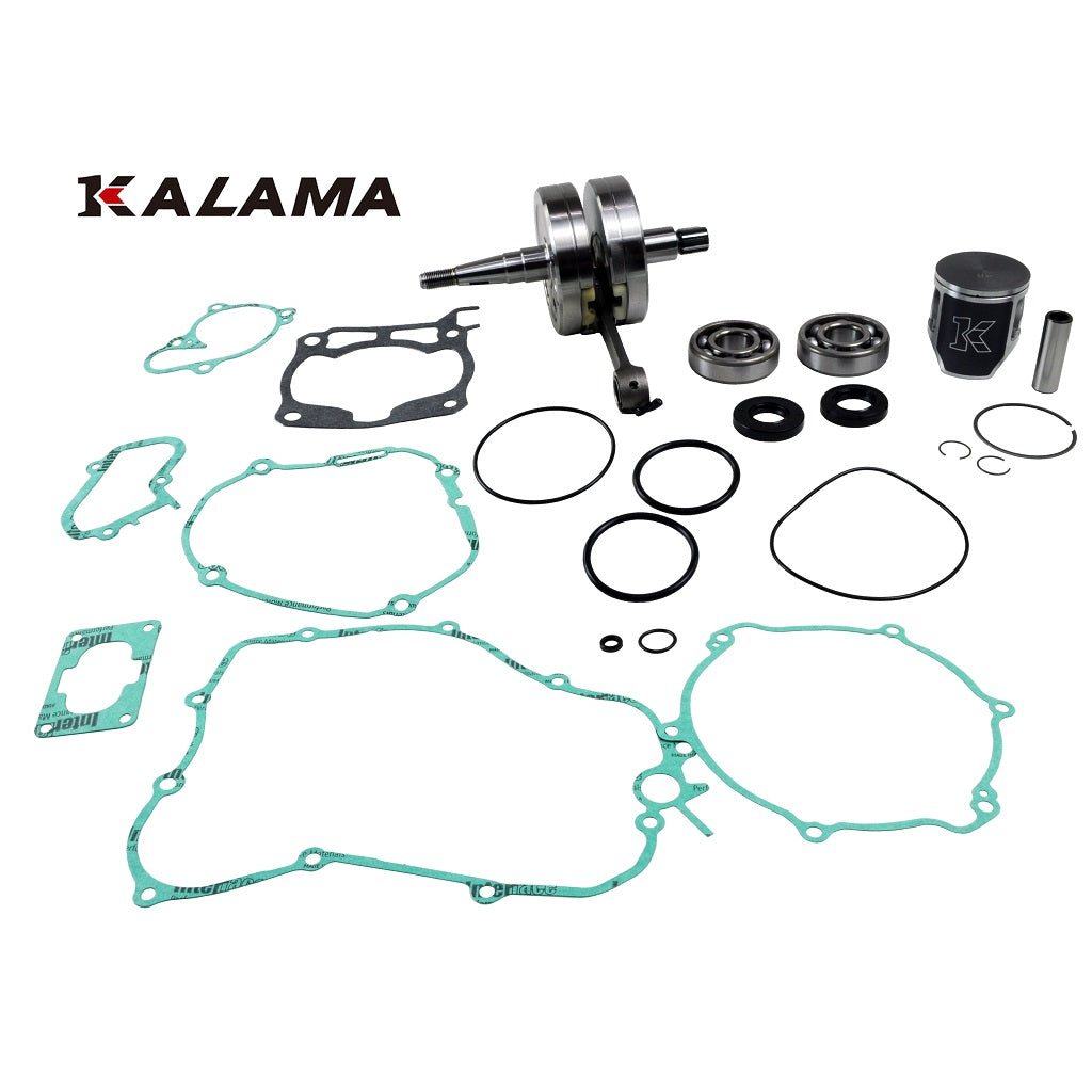Engine Rebuild Kit for Yamaha YZ125 YZ 125 Crankshaft, Main Bearings, Oil Seals, Piston Kit, Complete Gasket Set 2002~2021