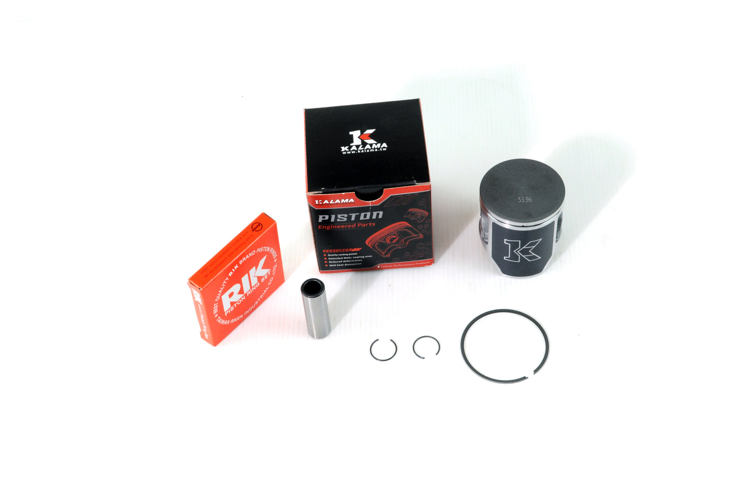 53.96mm Piston and RIK Ring Kit for Yamaha YZ125 YZ 125 2005-2022, YZ125X 2020-2022