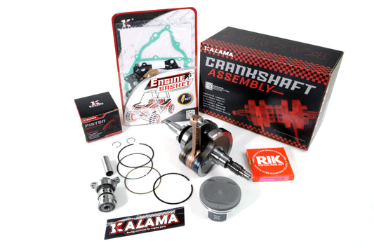Engine Rebuild Kit for Yamaha Grizzly 700 2007~2013 / Rhino 2008~2013 Crankshaft Camshaft Piston Gasket Kit