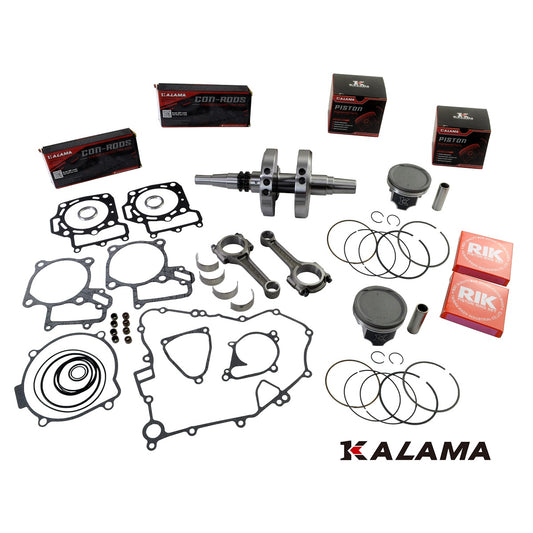 For Brute Force KVF 750 Complete Rebuild Engine Kit 05-11 Crank bearing piston