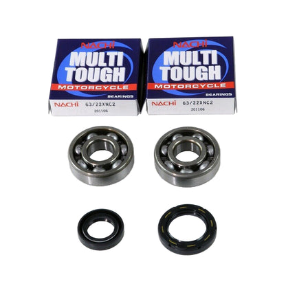 Nachi Main Bearing & Oil Seal Kit for Honda CR125R 1990-2004