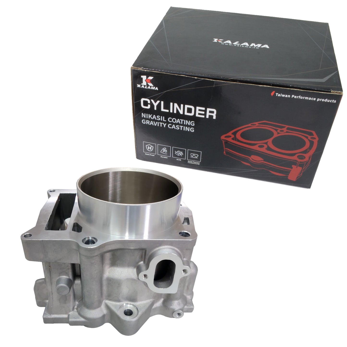 Kalama STD Engine Rebuild Kit for Yamaha Grizzly 700 2007~2013 / Rhino 700 2008~2013 Crankshaft Cylinder Piston Gasket Kit