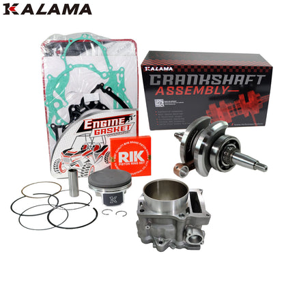 Kalama 102mm Engine Rebuild Kit for Yamaha Raptor 700 2006-2014 / Raptor 700R 2009-2014 - Crankshaft Cylinder Piston Engine Gasket Racing Camshaft