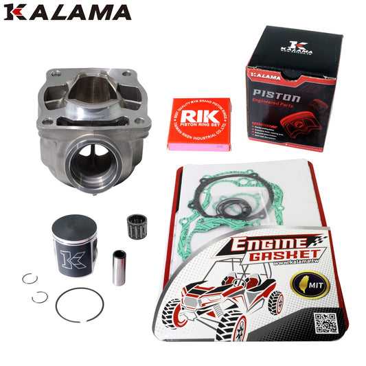 Top End Engine Rebuild Kit for Yamaha YZ85 Cylinder, Piston, NRB, Piston Ring, Complete Engine Gasket Set 2002~2018