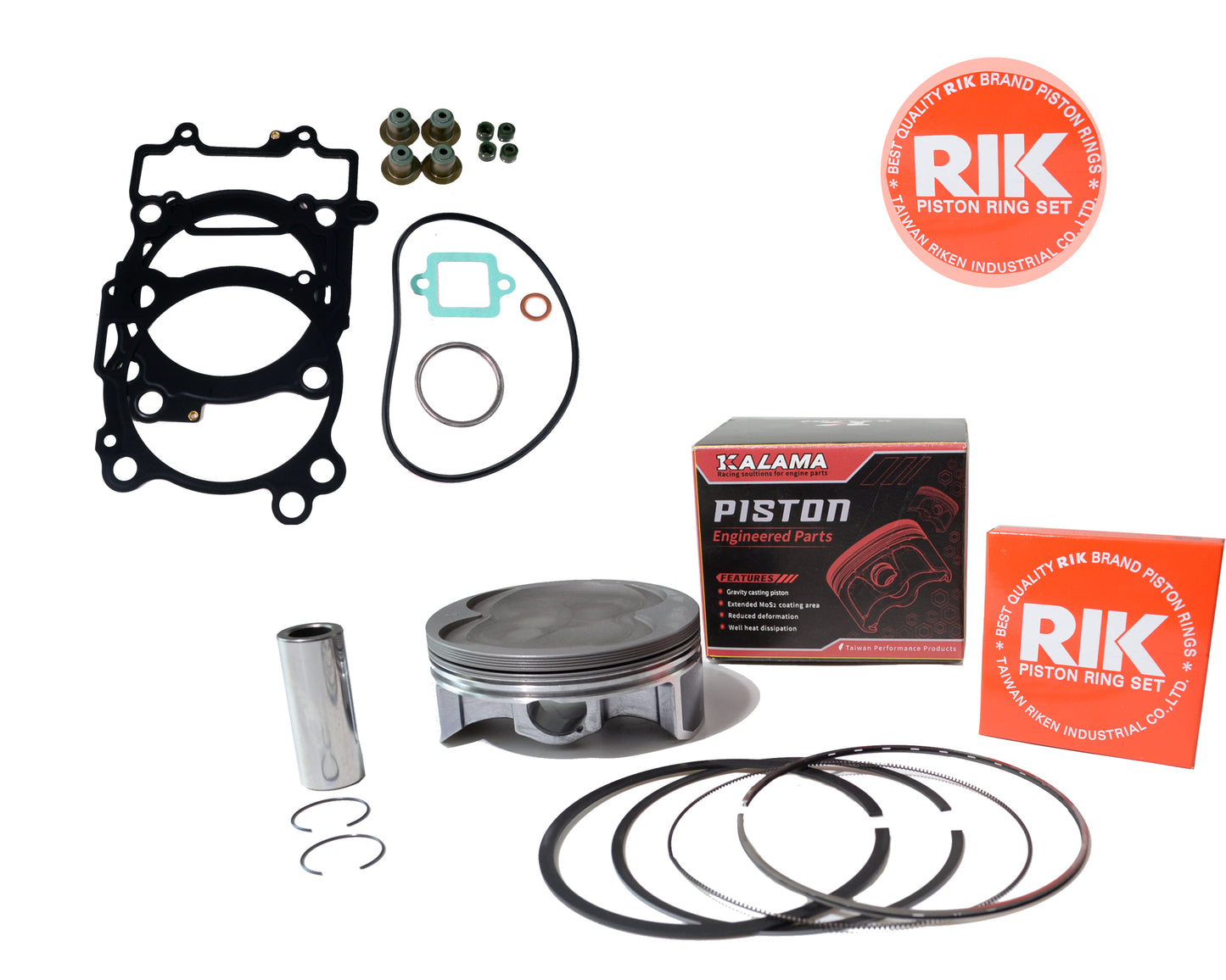 For Polaris 450 HO ACE 570 Top End 103.96 mm Kalama Racing Piston Gasket kits