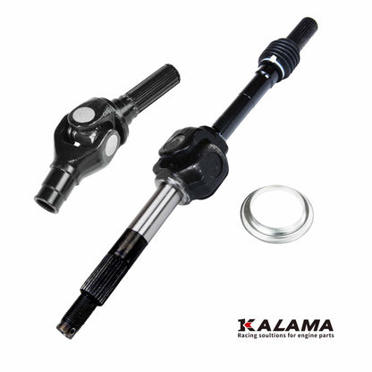 2 Complete Rear Axle Drive Shaft for Kawasaki Mule 3010 KAF620E KAF620 2001~2003